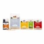 BioTabs Startpakke produkter. Orgatrex, startrex, mycotrex, biotabs, bactrex