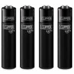 Clipper lighter i et helt classic diskret sort design
