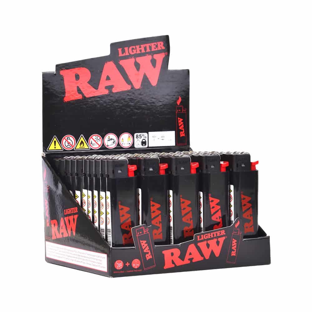 RAW billig genopfyldelig flint lighter