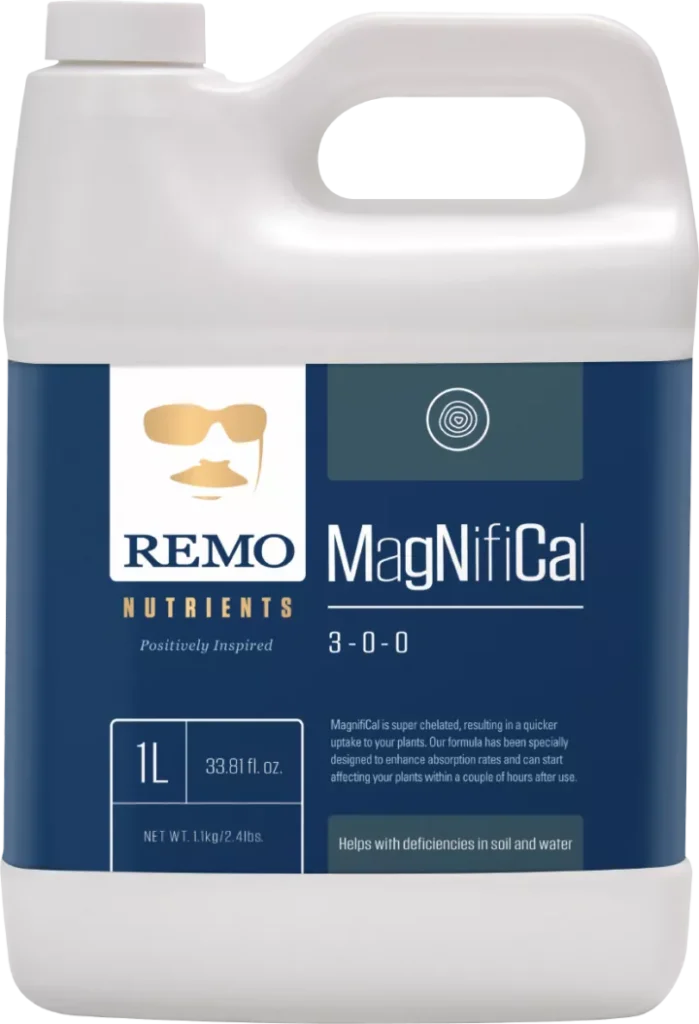 REMO Magnifcal gødning er et calcium magnesium produkt, der især er nødvendigt ved dyrkning i coco eller hydro.