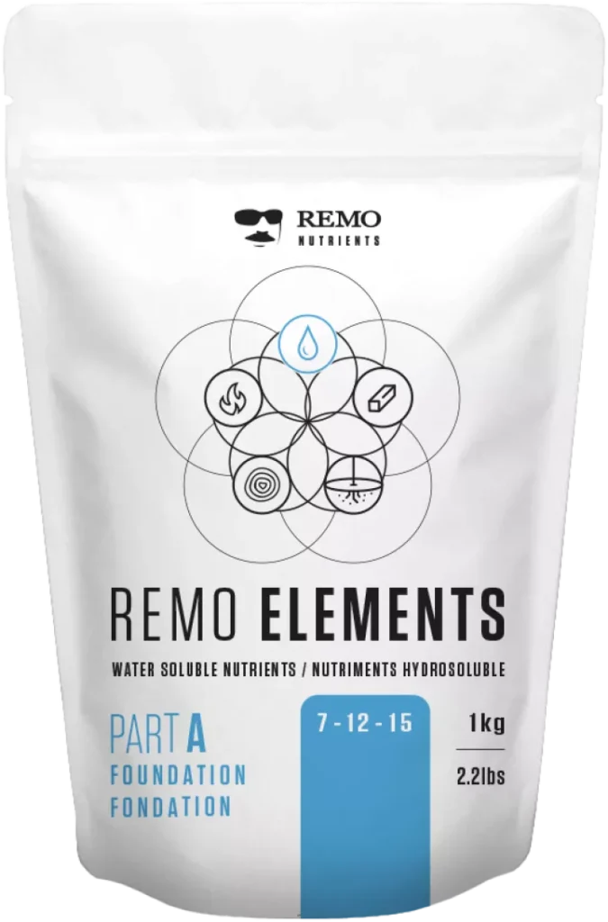 REMO part a giver dig en grundgødning. 1kg er nok til 4L koncentrat. Perfekt til dig der vander via vandtank