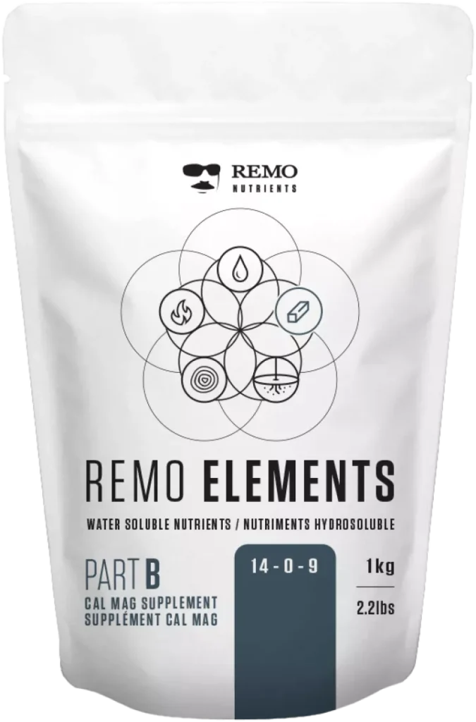REMO Part B er en calmag gødning med et tilskud af nitrogen. Perfekt til dig der vander via vandtank