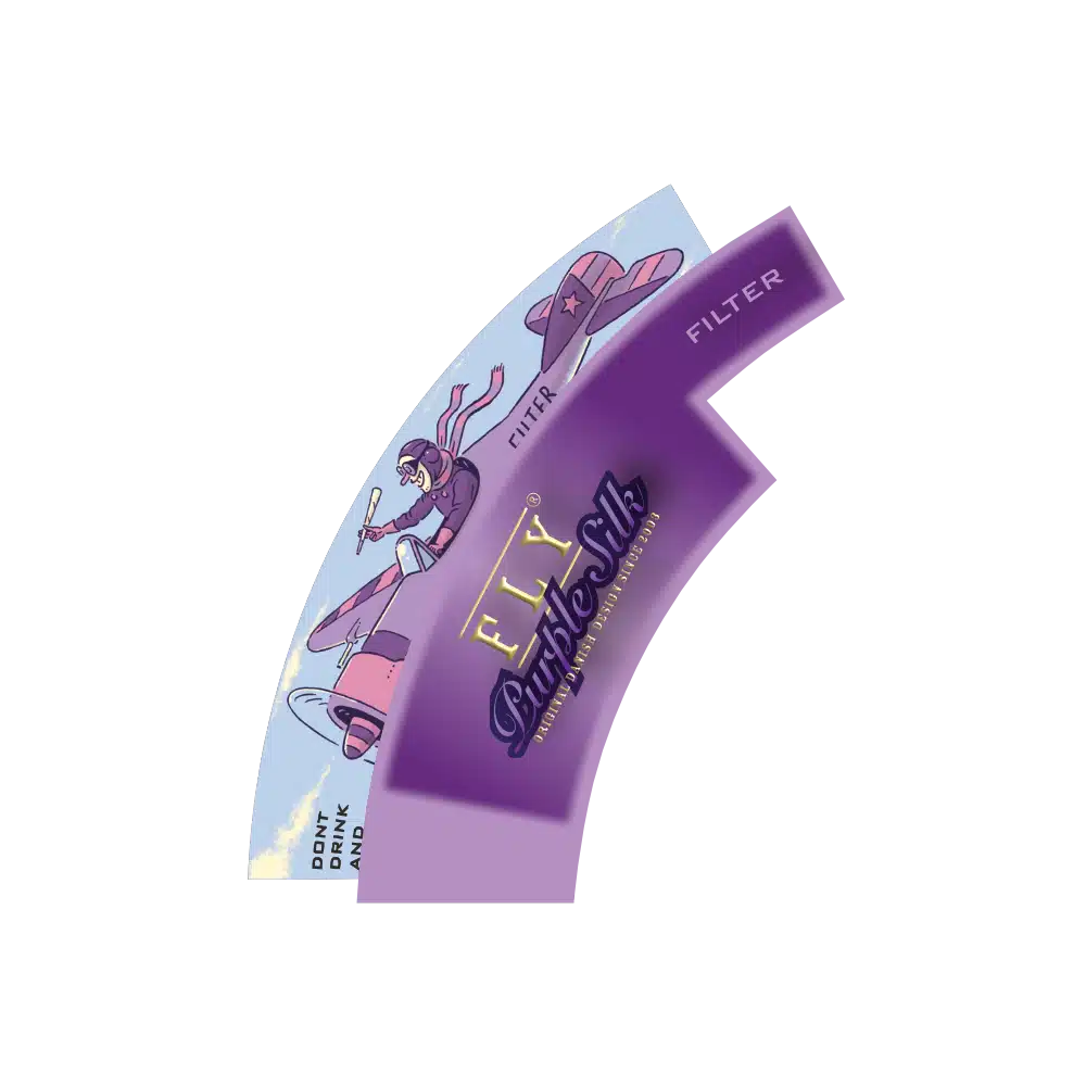FLY Filter Purple Silk – 32 Lilla Filtertips i Booklet