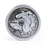 The Bulldog Original Silver Grinder 40mm – 3 delt Metal Grinder